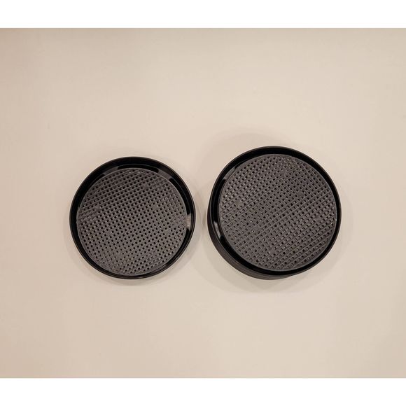 8-Pack 5.3" Invisible Self-Watering Saucers for Hanging Baskets Black - Picture 6 of 6